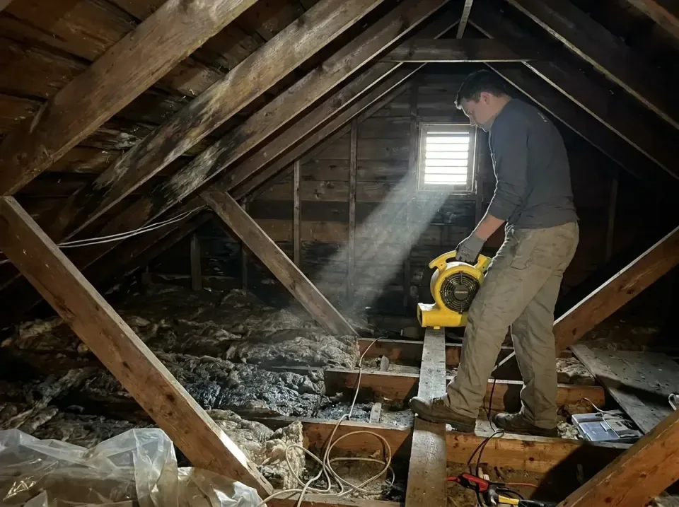 attic-water-damage-drying-proc-007 — frequently asked questions, Emergency Water Extraction & 24/7 Flood Response in Poteet,…